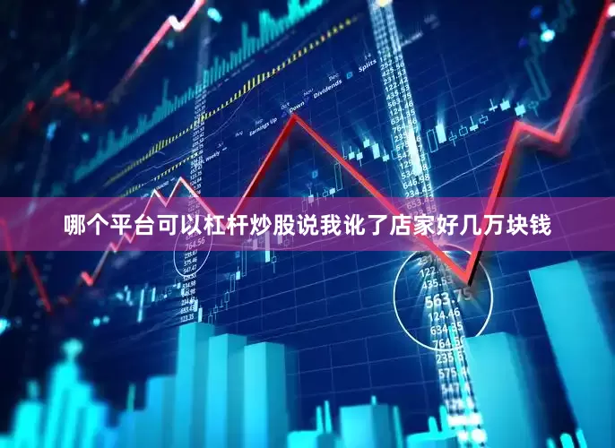 哪个平台可以杠杆炒股说我讹了店家好几万块钱